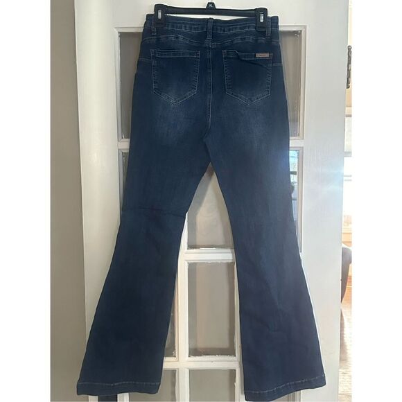 WADOS High Waisted Flare Jeans size 9 High Waist Relaxed Fit for women or junior - Picture 7 of 10